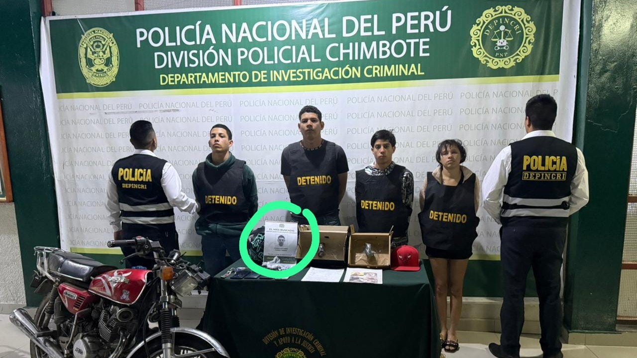 “Captura de alias Mamadeo en Chimbote, Perú, en operación conjunta con autoridades colombianas”