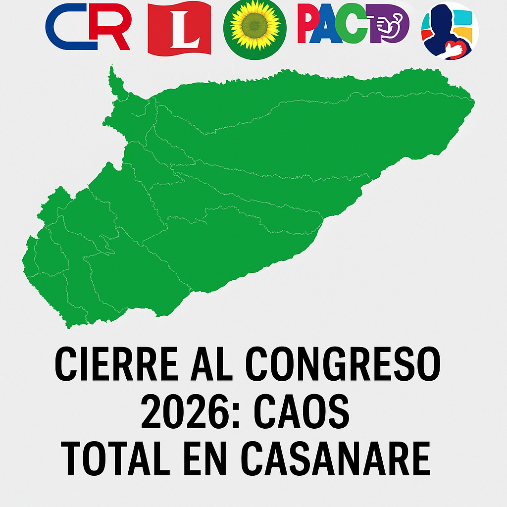 Crisis política en Casanare a 13 días del cierre de listas al Congreso.