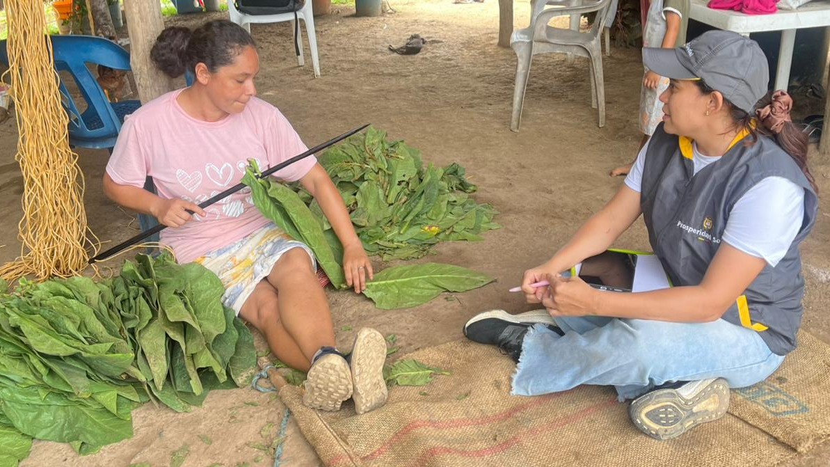 familias beneficiarias del programa Familias en su Tierra en Casanare