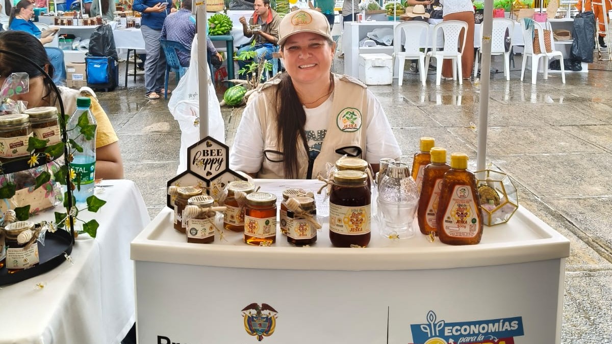 Emprendedores y asociaciones de Casanare participan en el Encuentro Popular de Economías para la Vida en Yopal.